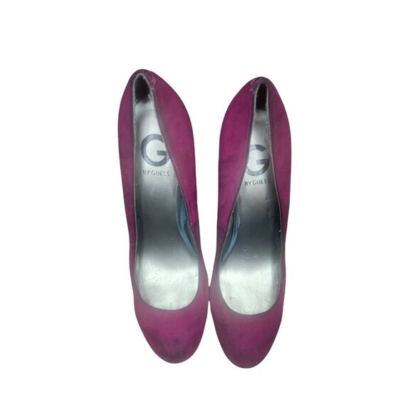 G by Guess "Ggverna3" Platform Pumps - Women's 10M - Multi-Color Faux Suede - Picture 3 of 9